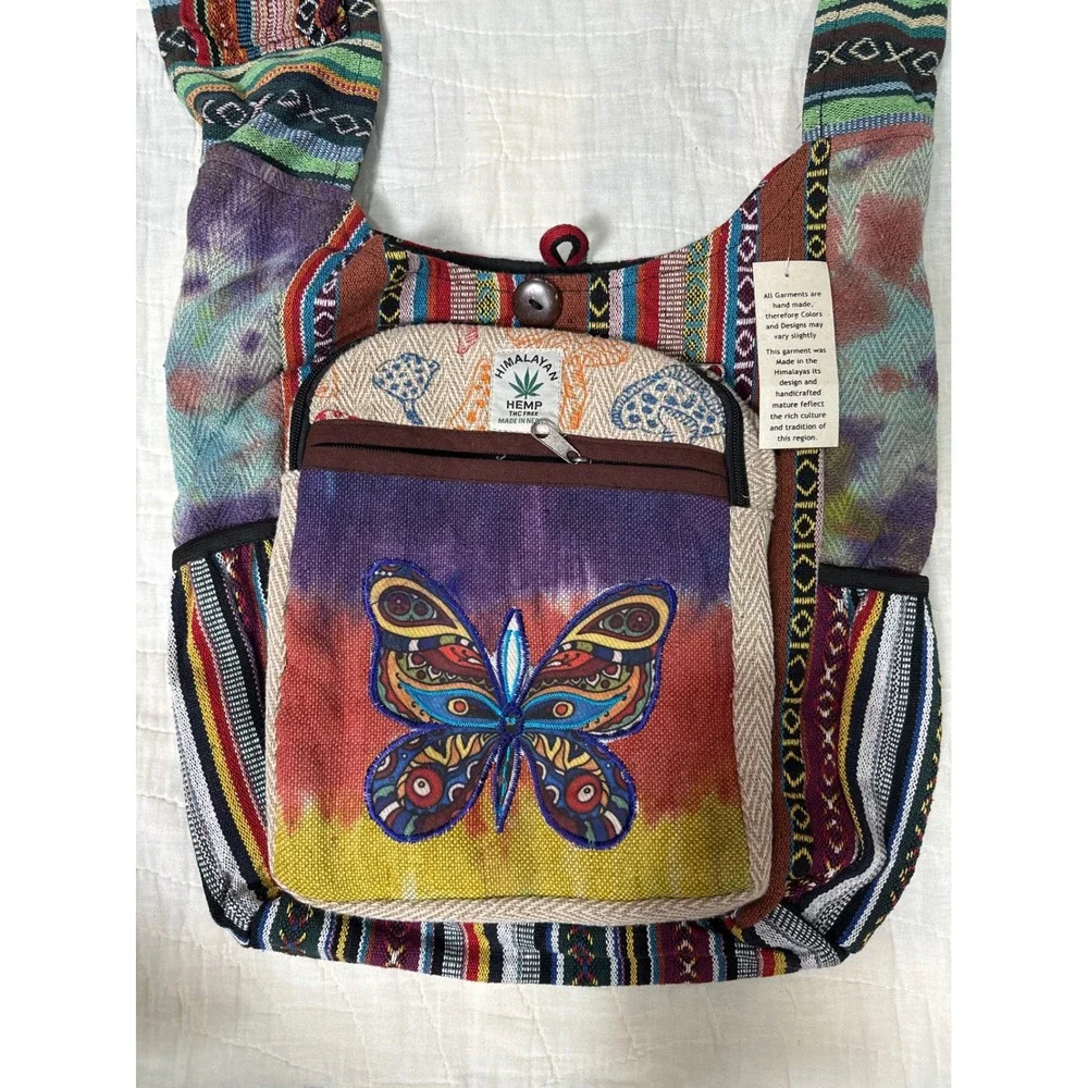 Kathmandu Butterfly Hobo Shoulder Bag